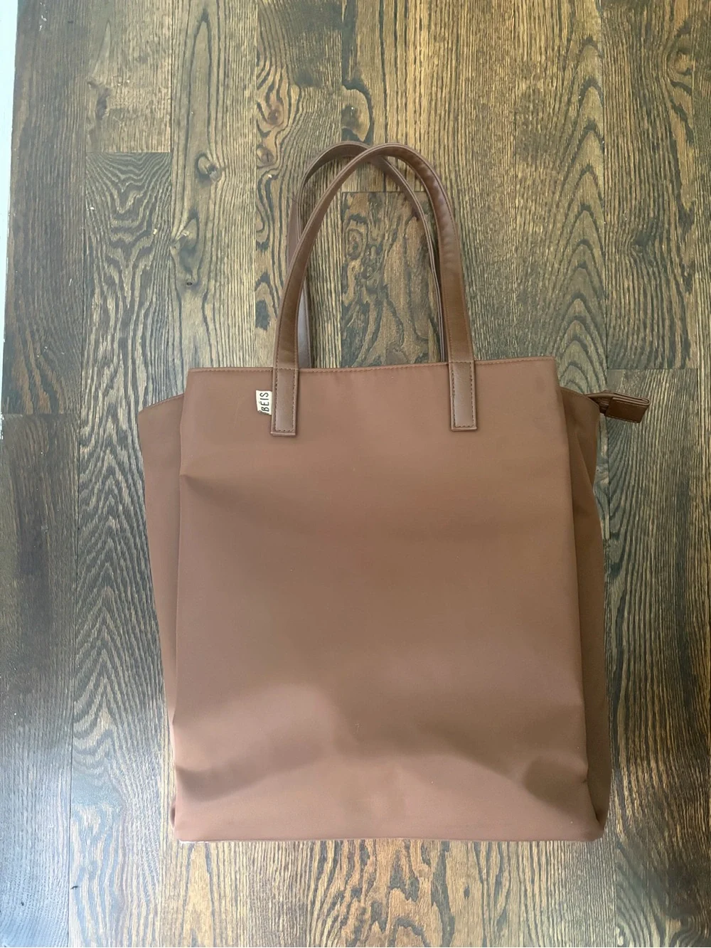 BEIS Commuter Tote in Maple Brown - Picture 6 of 10